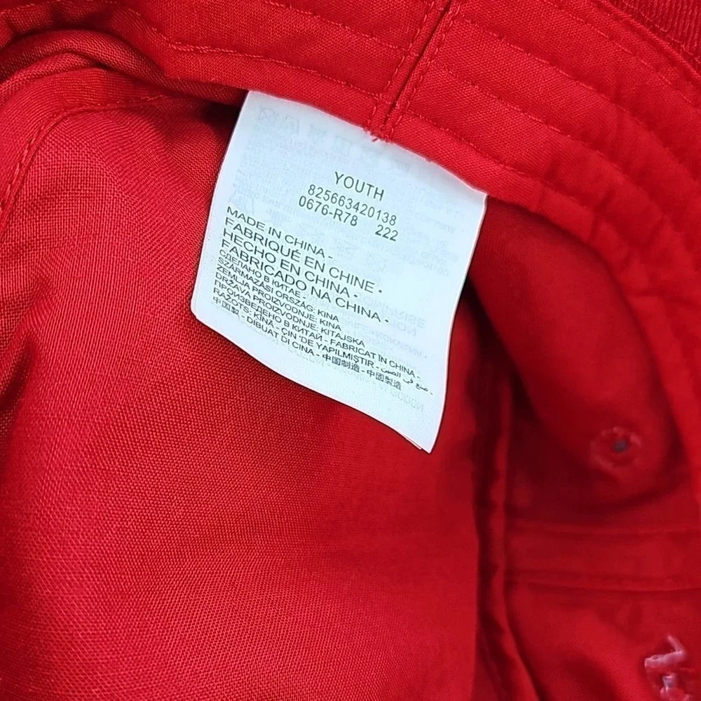 Jordan Boys Youth‎ Bucket Hat Red Black New